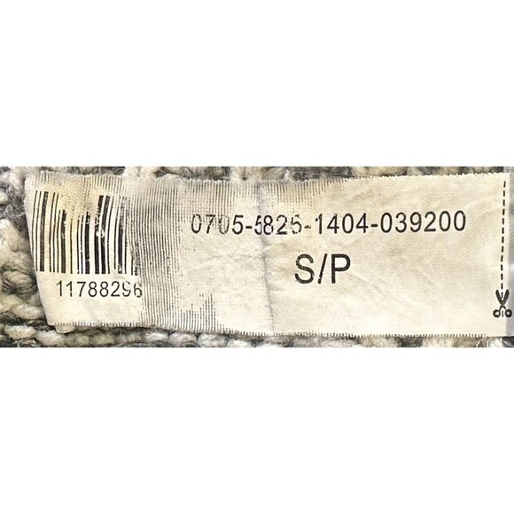 Bluenotes Womens Cardigan Sweater Shawl Collar Snowflake Long Sleeve Gray Size S - Picture 12 of 13